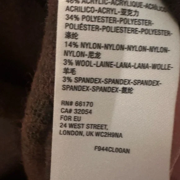 Anthropologie Chocolate Brown Open-Front Cardigan, very elegant . - Picture 5 of 11